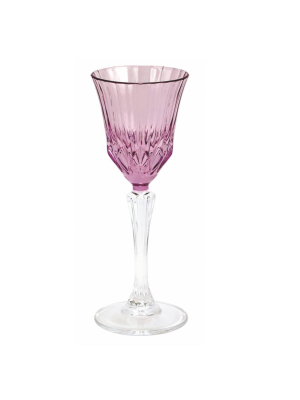 Vietri Regalia Deco Cordial - Purple