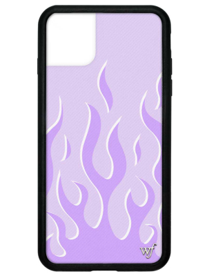 Flames Iphone 11 Pro Max Case | Lavender