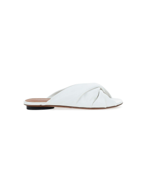 L'autre Chose Twist Front Sandals