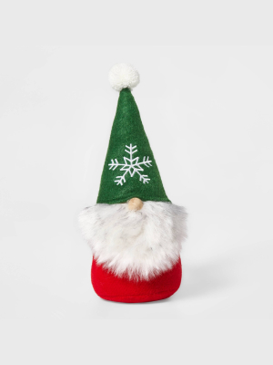 Gnome Decorative Figurine Green - Wondershop™