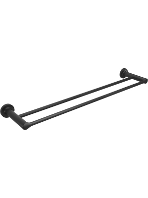 American Standard 7105.224 Studio S 24" Towel Bar - Matte Black