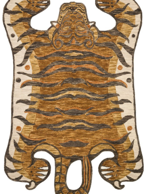 Feroz Rug In Gold By Justina Blakeney For Loloi