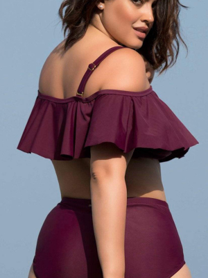 Raisins Curve St. Vincent Bottom In Maroon Y840057-mar