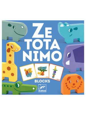 Ze Totanimo Wooden Animal Stacking Game