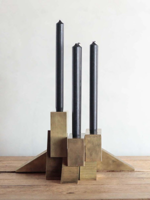 Brass Candle Holder By Apparatus