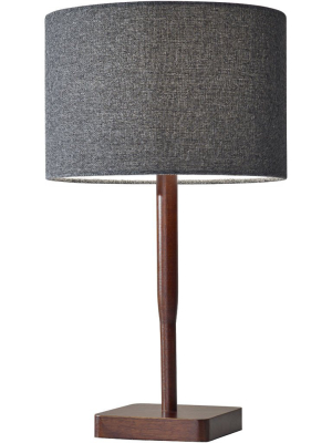 Elden Table Lamp Walnut