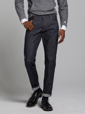 Slim Fit Made In Usa Raw Selvedge Jean