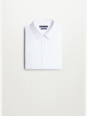 Super Slim-fit Tailored Stretch Cotton Shirt