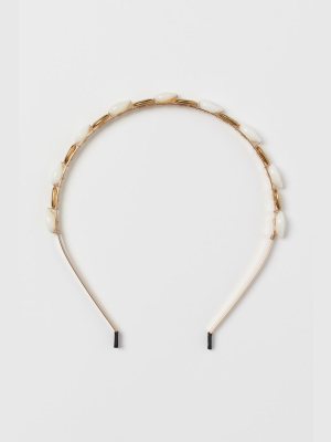 Shell-decorated Hairband