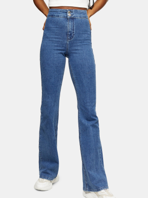 Topshop Three Stretch Flare Skinny Jeans