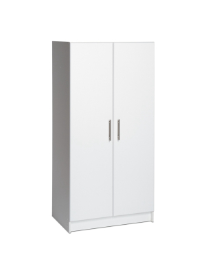 Elite 32" Storage Cabinet White - Prepac