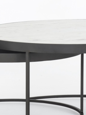 Evelyn Round Nesting Coffee Table