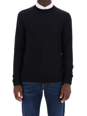 Dolce & Gabbana Monogram Motif Sweater