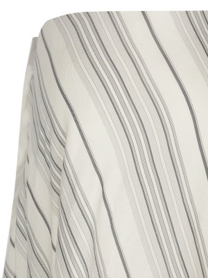 Jil Sander Striped Midi Skirt