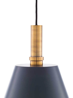 Kori Ceiling Lamp Charcoal/gray/brass