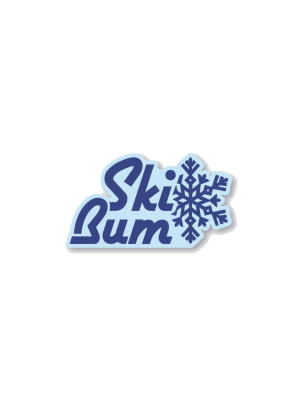 Ski Bum Sticker