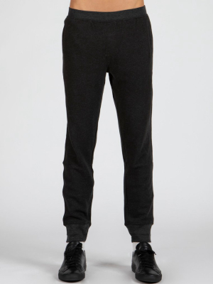 French Terry Sweatpants - Heather Charcoal