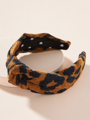 Lele Sadoughi Animalia Knotted Headband