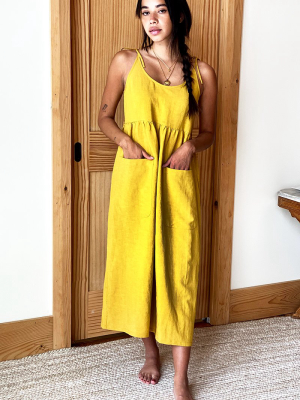 Livia Sundress - Golden Wheat