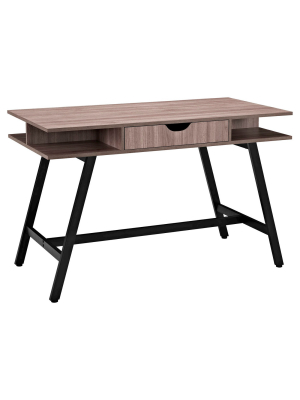 Writing Desk Birch - Modway