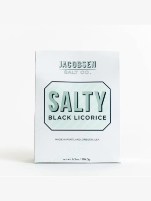 Salty Black Licorice