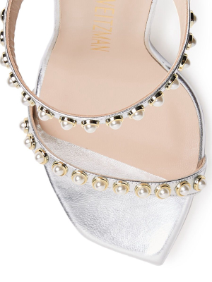 Stuart Weitzman Aleena Pearls 100 Sandals