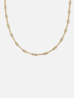 John Elliott X M.a.r.s Twist Link Necklace / Gold