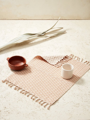 Panalito Placemat In Peach