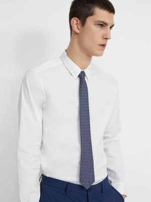 Roadster Tie In Dotted Silk