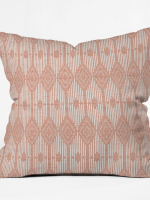 Heather Dutton West End Throw Pillow Pink - Deny Designs