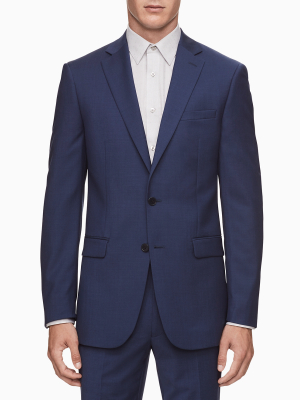 Slim Fit Blue Suit Jacket