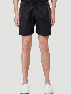 Eden Power Corp Kalkeri Panelled Shorts