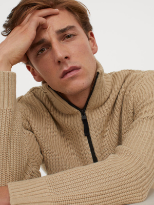 Half-zip Sweater