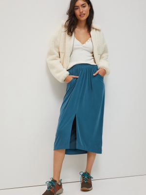 Kelliann Gathered Midi Skirt