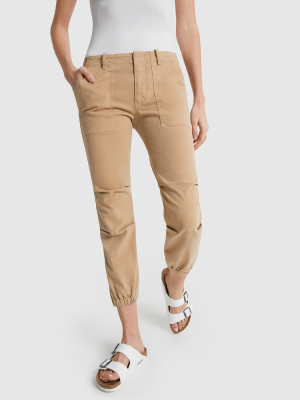 Cropped Military Pants