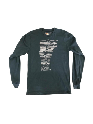 Mountains Of Vermont Blue Long Sleeve