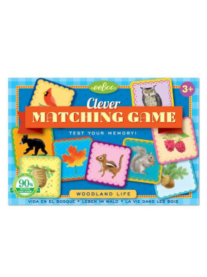 Eeboo Woodland Life Mini Matching Game