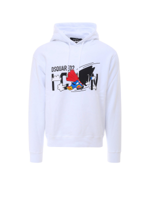 Dsquared2 Graphic Print Hoodie