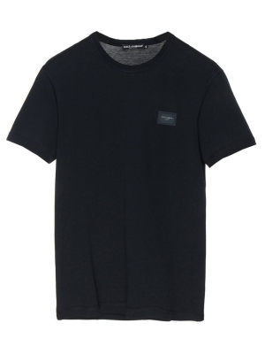 Dolce & Gabbana Logo Patch T-shirt