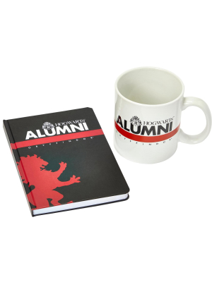 Seven20 Harry Potter Gryffindor Hogwarts Alumni 2-piece Gift Set | Journal & Mug