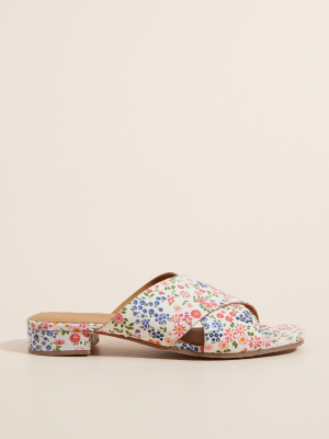 Aurora Floral Mules