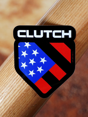 Usa Clutch Baseball Sticker