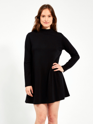 Black Franc Dress - Available In Petites!