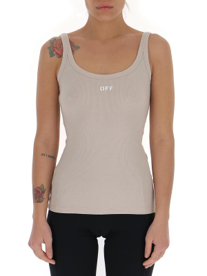 Off-white Logo Print Tank Top