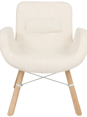 Milton Beige Accent Chair