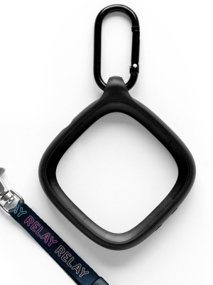 Relay Screenless Phone Loop Case (with Carabiner & Lanyard) - Black