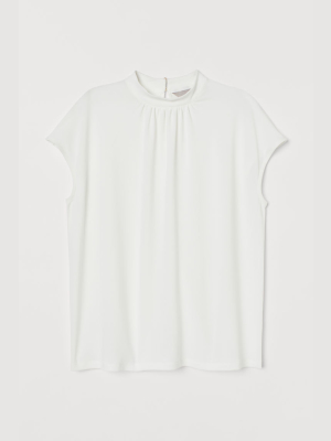 Stand-up Collar Top