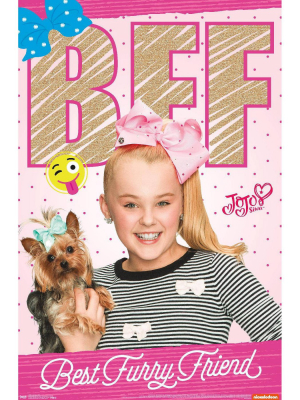 22.375" X 34" Jojo Siwa - Bff Unframed Wall Poster Print - Trends International