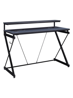 Code Gaming Desk Black - Osp Home Furnishings