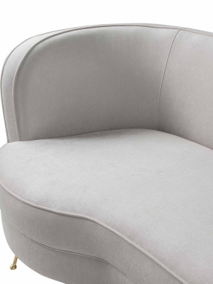 Flare Cream Chenille Sofa